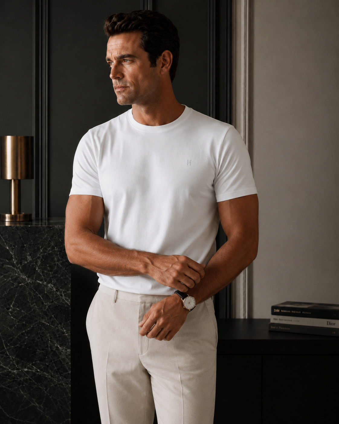Hereto Classic Tee White